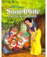 Disney Snow White and the Seven Dwarfs Little Golden Book 19 - £11.94 GBP