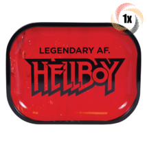 1x Tray Hell Boy Small Metal Exclusive Rolling Tray | Legendary AF Logo Design - $15.29