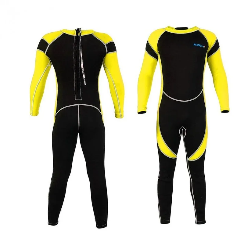Mm neoprene scuba diving suit wet suits kids swimwear surfing snorkeling one piece suit thumb200