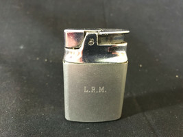 Old Vtg Ronson Pioneer Initials &quot;LRM&quot; Cigarette Lighter Made In USA - $19.95