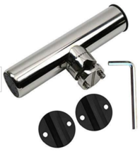 Stainless Steel Clamp on Fishing Rod Holder for Rails 1&#39;&#39; to 1-1/4&#39;&#39; Tube - $24.63