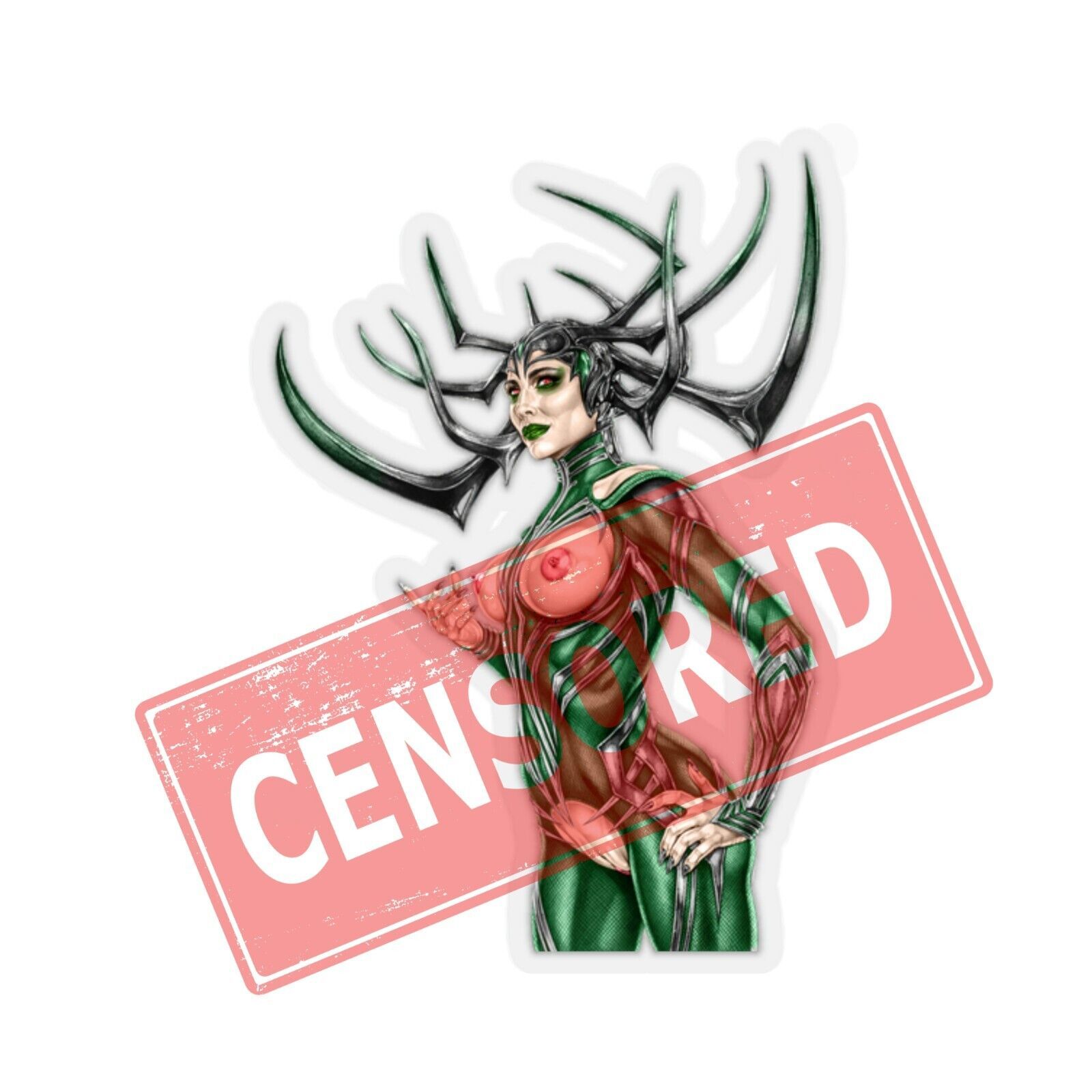 Erotic H Sticker: Hela (3 Versions) - $5.57+