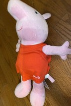 Build A Bear Plush Peppa Pig with Red Dress Stuffed Animal Toy 16” BAB - £11.79 GBP