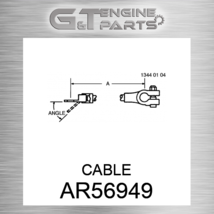 AR56949 Cable Fits John Deere (New Oem) - £33.18 GBP
