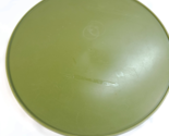 Rubbermaid Avocado Green Plastic Lazy Susan 2525 13 1970&#39;s 10.5&quot; retro 70s - $18.00