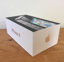 Apple iPhone 4 Empty Retail Box ONLY Black 16GB A1332 for AT&amp;T Tips Stic... - £23.59 GBP