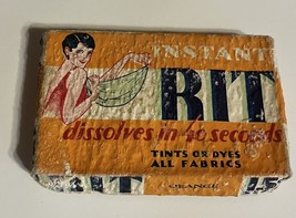 Vintage 1930s -40s Instant RIT TINTS And DYES, Orange Color Dye - £7.77 GBP