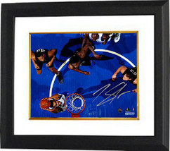 Karl-Anthony Towns signed Minnesota Timberwolves 8x10 Photo Custom Framed (top v - £103.87 GBP
