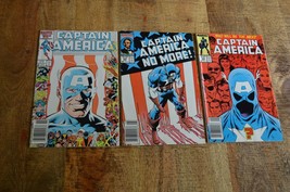 Captain America #323 332 333 Newsstand Editions Marvel Comics Lot of 3 VF/NM 9.0 - £77.80 GBP