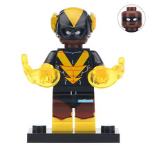 Black Vulcan DC Comics Super Heroes Lego Compatible Minifigure Bricks Toys - £2.42 GBP