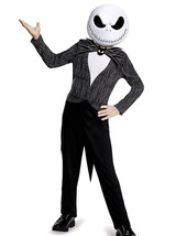 Disguise Disney Nightmare Before Christmas Jack Costume Kids&#39; Sz 7/8 Medium NEW - £20.22 GBP
