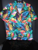 Robert Graham Toucan Stretch Short Sleeve Shirt Size Large NWTS image 6