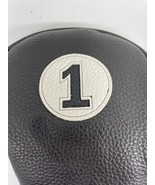 #1 BLACK - WHITE  DRIVER HEAD COVER  #0226 - $14.80