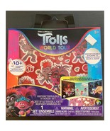 Trolls World Tour Repositionable Sticker Kit Multicolor Kids Birthday Pa... - £4.76 GBP