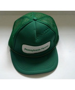 Vintage green mesh snapback trucker hat Pennsylvania farmer logo patch f... - $381.04 MXN