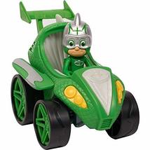PJ Masks Power Racers Vehicles, Articulated Gekko Figure and Gekko Mobil... - $21.99