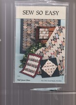 Wild Goose Chase  Quilt Patterns Sew So Easy Queen size 84 x 103 lap 41&quot;... - £3.98 GBP