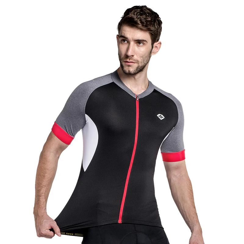 Sporting Santic Men&#39;s Cycling  Summer Short Sleeve Bike Shirts Quick-Dry Breatha - £62.00 GBP