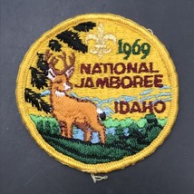 Vintage 1969 Boy Scouts BSA National Jamboree Idaho Round Patch 3&quot; Diameter - £5.38 GBP