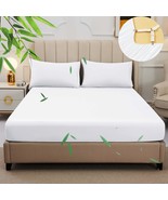 Yiyea 100% Viscose Derived From Bamboo Cooling Fitted Sheet With Pillow,... - $1,222.78 MXN