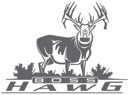 Big Rack BOSS HAWG Whitetail Deer Window Decal - Place on Doors, Tool Bo... - £4.74 GBP