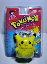 * Ultra Rare Sealed 1999 Pikachu Plush Clip On Key Chain Pokemon - Still Works ! - £19.60 GBP
