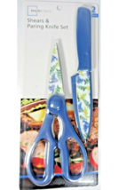 Blue Forest Kitchen Shears Paring Knife Scissors Home Nature 2pc Crafts ... - €12,31 EUR