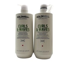 Goldwell Dualsenses Curls &amp; Waves Hydrating Shampoo &amp; Conditioner 33.8 f... - $59.95