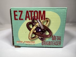 EZ Atom Metal Puzzle - Marble In The Center Puzzle - Brainteaser - $19.62