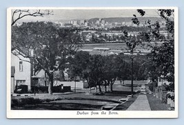 Berea Road Street View Durban South Africa  UNP Unused WB Postcard B14 - £10.97 GBP