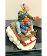Lemax Christmas Village Sledding With Gramps - $22.81 CAD