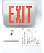 Lightalarms XLDWRA Emergency Exit Sign LED ED, ALUM 6&quot;, 1FC, RED  - $34.16 CAD
