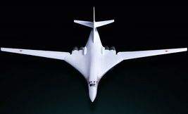 Academy 12621 Russian Air Force Tu-160 Blackjack Plamodel Plastic Hobby Model image 6