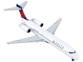 Boeing 717-200 Commercial Aircraft Delta Airlines White w Blue Red Tail 1/400 Di - £43.02 GBP