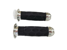 Handlebar Grips Left and Right for Dirt Bikes Scooters Mopeds - £6.76 GBP