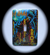 Def Leppard Metal Switch Plate Rock&amp;Roll - $9.25