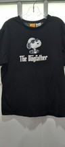 Peanuts Snoopy The Dogfather Men T-Shirt Size Large - $9.99