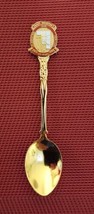 EAST RESERVE Manitoba, Canada 125 years Gold Spoon Souvenir Russian Menn... - £5.21 GBP