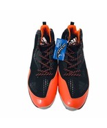 New Adidas Power Alley Baseball Black/Orange Metal Cleats Sz 16 Orioles ... - £44.63 GBP