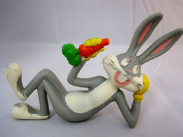 1978 Wilton Cake Decoration Bugs Bunny Collectible Figurine Plastic 7&quot; Long - £17.88 GBP