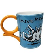 Disney Parks Finding Nemo Seagull Mug Cup Mine Mine Mine w/ Yellow Handl... - $266.17 MXN
