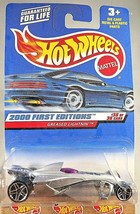 2000 Hot Wheels #95 First Editions 35/36 GREASED LIGHTNIN&#39; Gray w/Pr5 Sp-Variant - £6.04 GBP