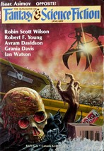 The Magazine of Fantasy &amp; Science Fiction January 1987 / Ian Watson - £1.82 GBP