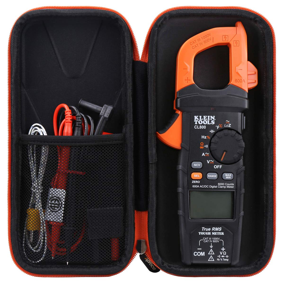 Hard Travel Storage Carrying Case for Klein Tools CL800 CL700 CL600 Digi... - £21.37 GBP