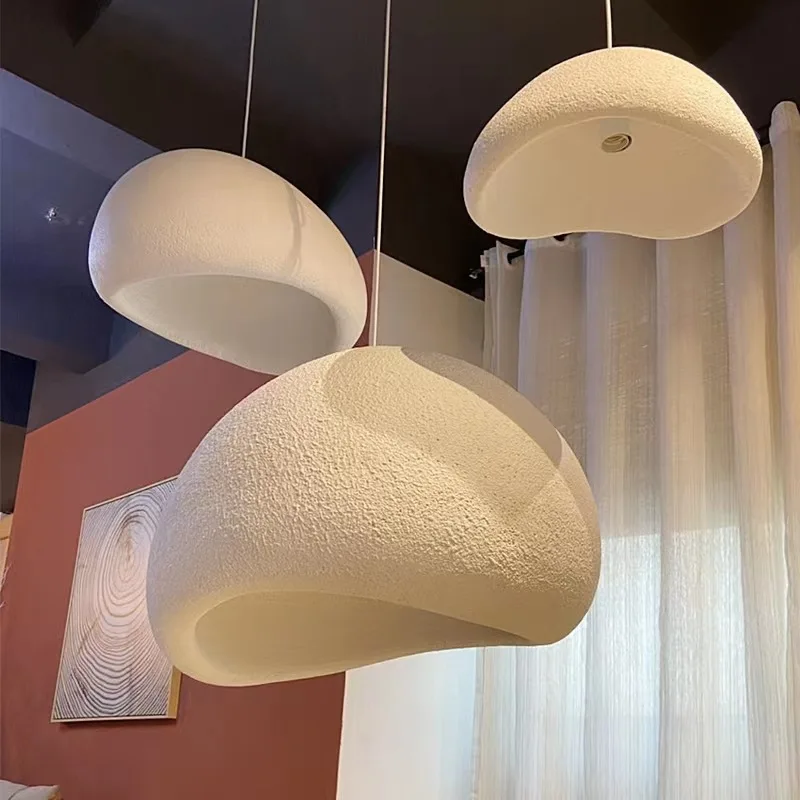 Minimalist Wabi Sabi LED Pendant Lamp for Living Dining Room Bar Home Decor - $159.66+