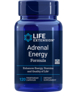 Life Extension ADRENAL ENERGY FORMULA 120 VEGETARIAN CAPSULES - $34.16