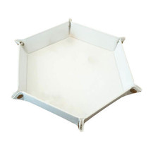 LPG Hex Dice Tray 8&quot; - White - £20.85 GBP