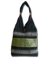 Shoulder bag - elephant Thailand handbag bag cotton 30 x27 x 10 cm TA47 ... - $19.99