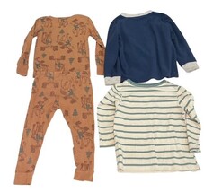 Boys 2T Clothing Lot 7 Pc Cat & Jack OshKosh Carters Pajamas Outfit image 4