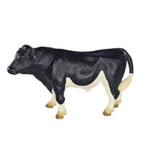 Schleich 2000 Holstein Bull Figure Black White Collectible Farm Animal #... - £11.26 GBP